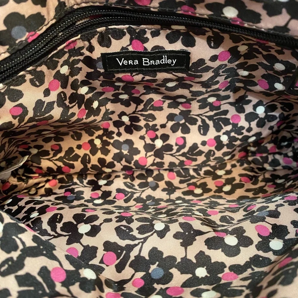Authentic Vera Bradley Iconic RFID Denim Hipster Crossbody